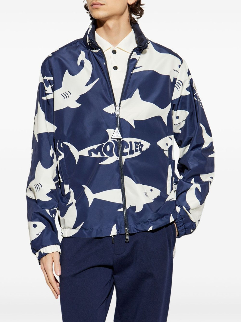 Shark-print bomber jacket 3