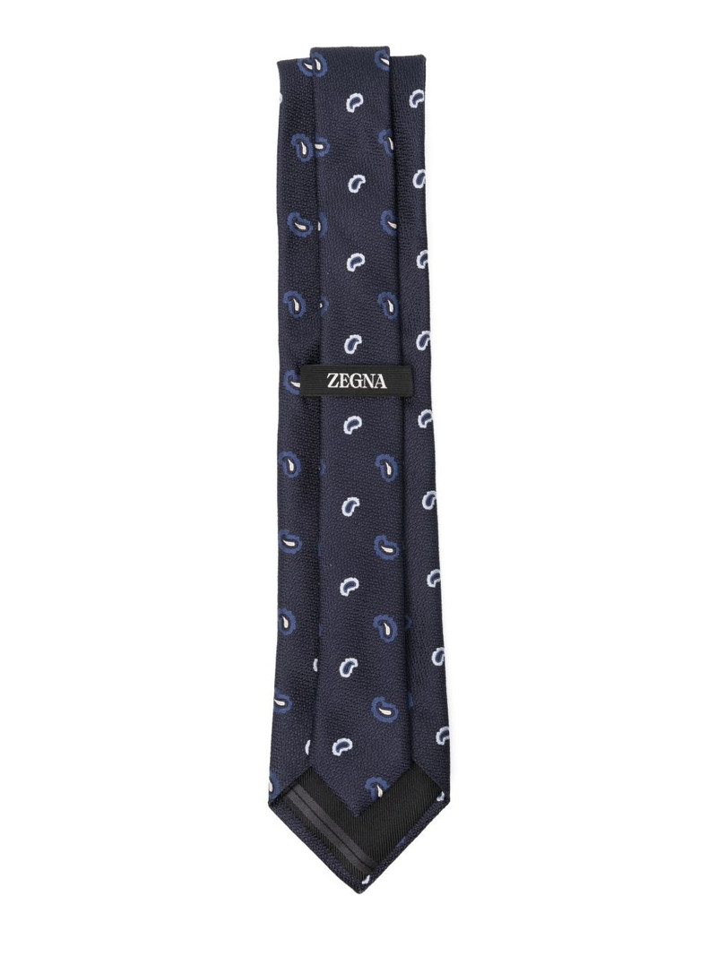 ZEGNA silk tie outlook
