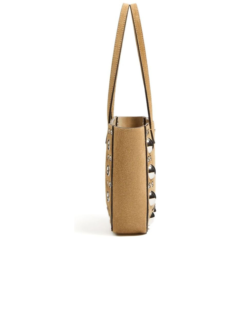 Valentino Garavani Nellcôte Mini Suede Shopping Bag - 3