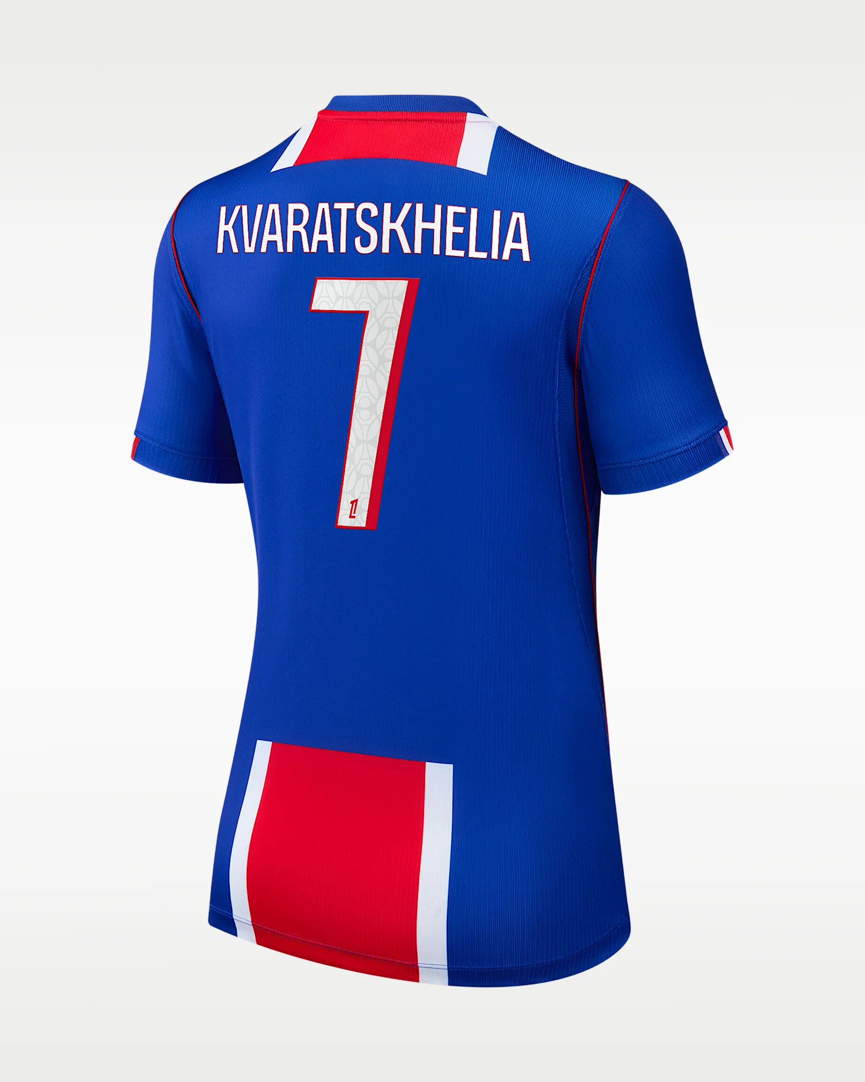 Khvicha Kvaratskhelia Paris Saint-Germain 2026/27 Stadium Home Women's Nike Dri-FIT Soccer Jersey - 1