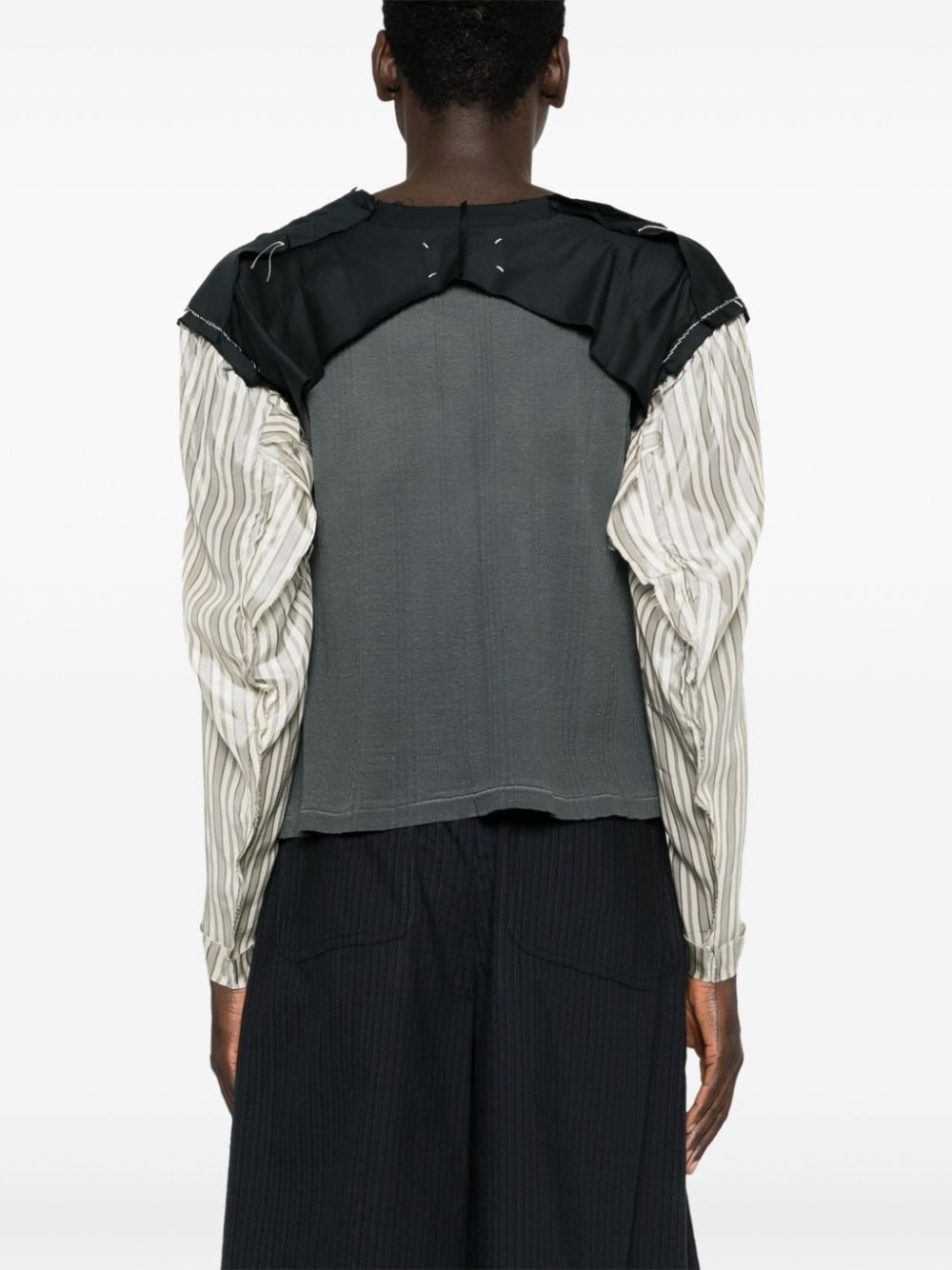 DÃ©cortiquÃ© patchwork jumper - 4
