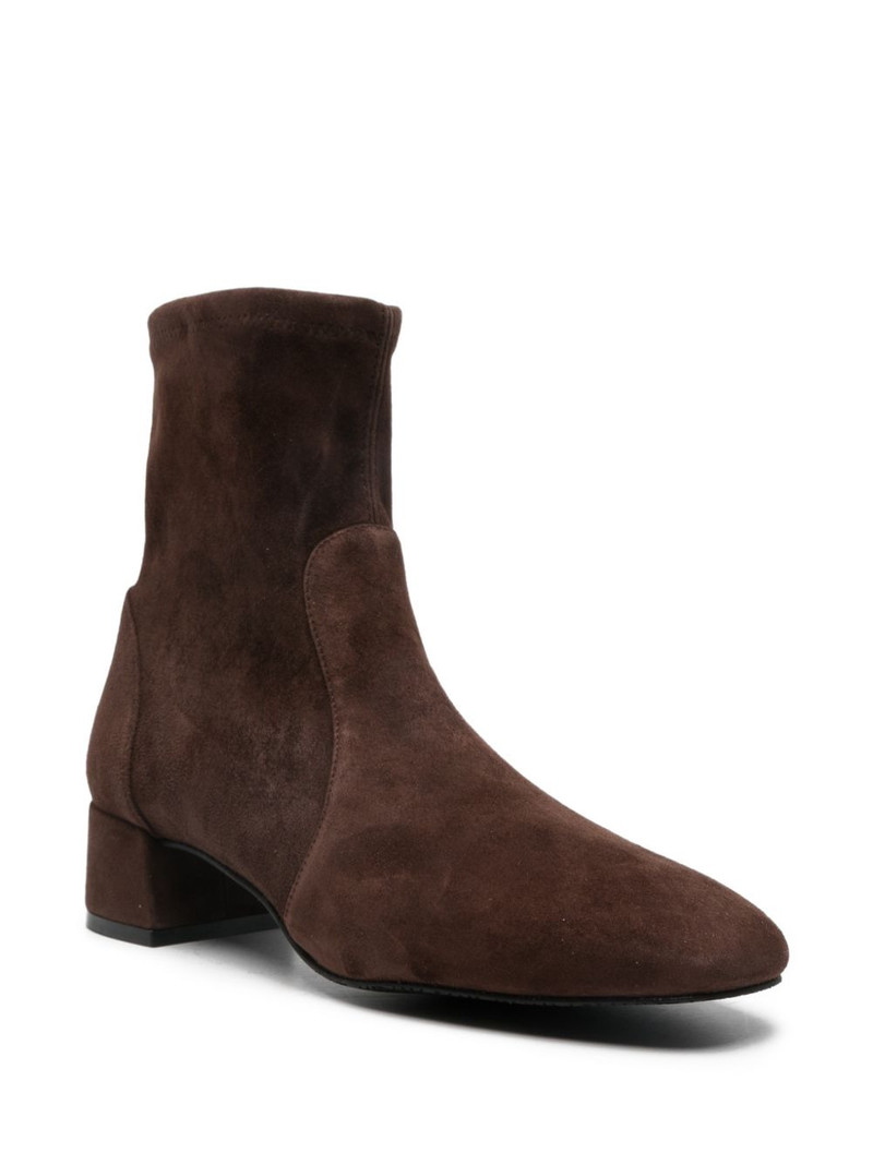 Stuart Weitzman 40mm round-toe boots outlook