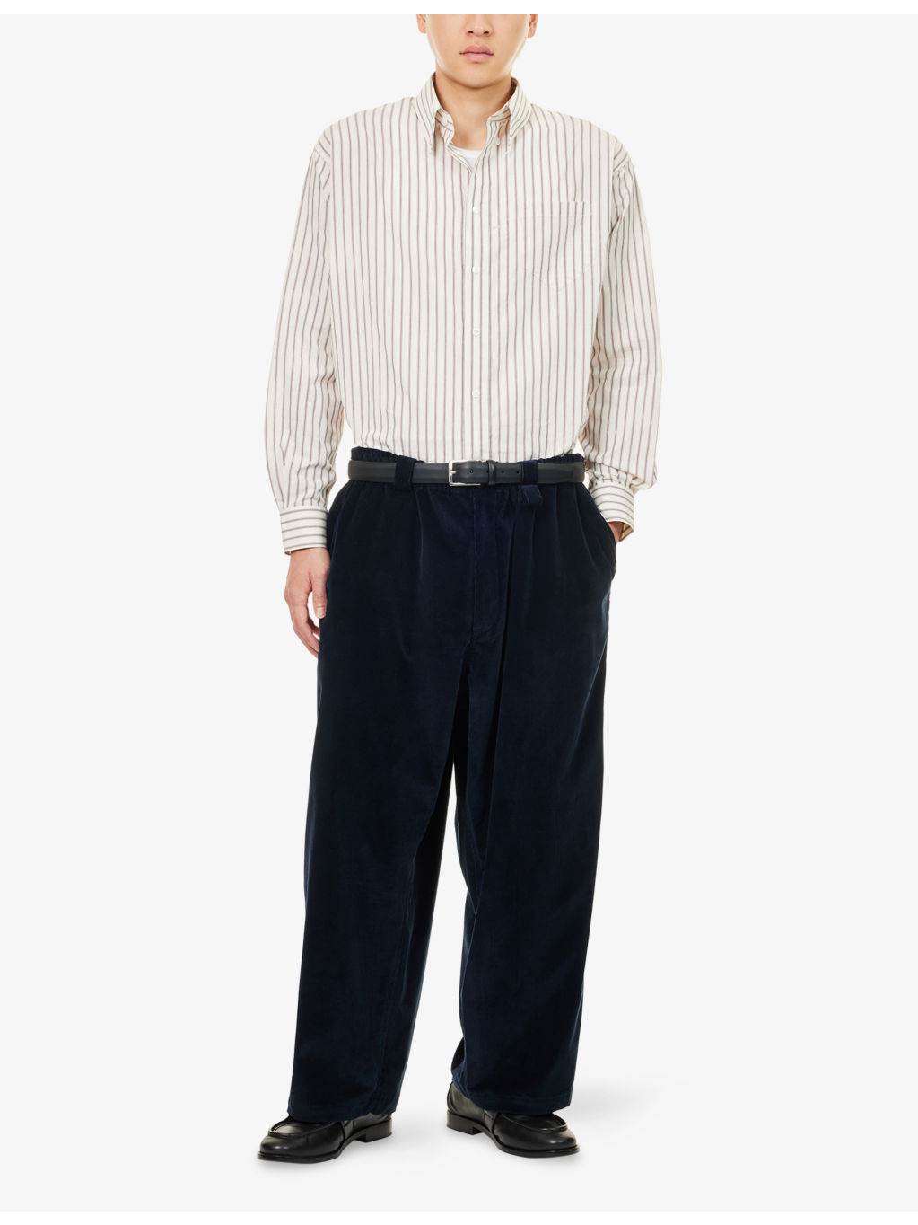 Toluca Wide-Leg Corduroy Trousers - 2