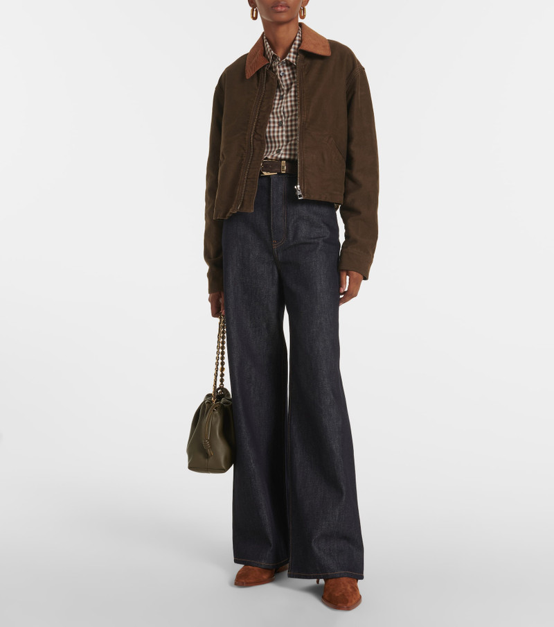 PARIS TEXAS Helena suede biker boots outlook