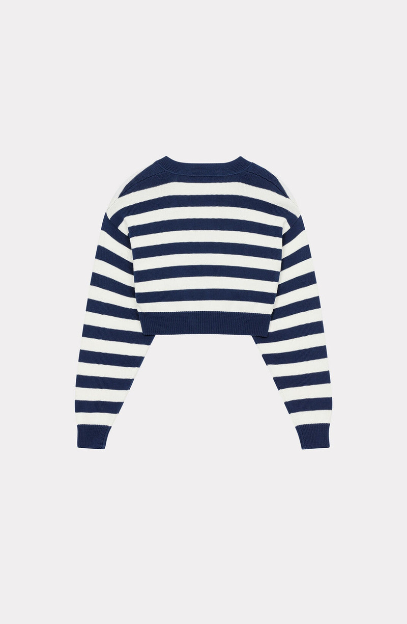 KENZO 'Nautical stripes' cardigan outlook