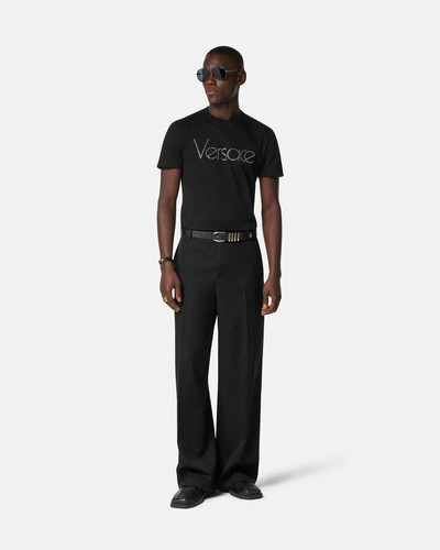 VERSACE Crystal 1978 Re-Edition Logo T-Shirt outlook