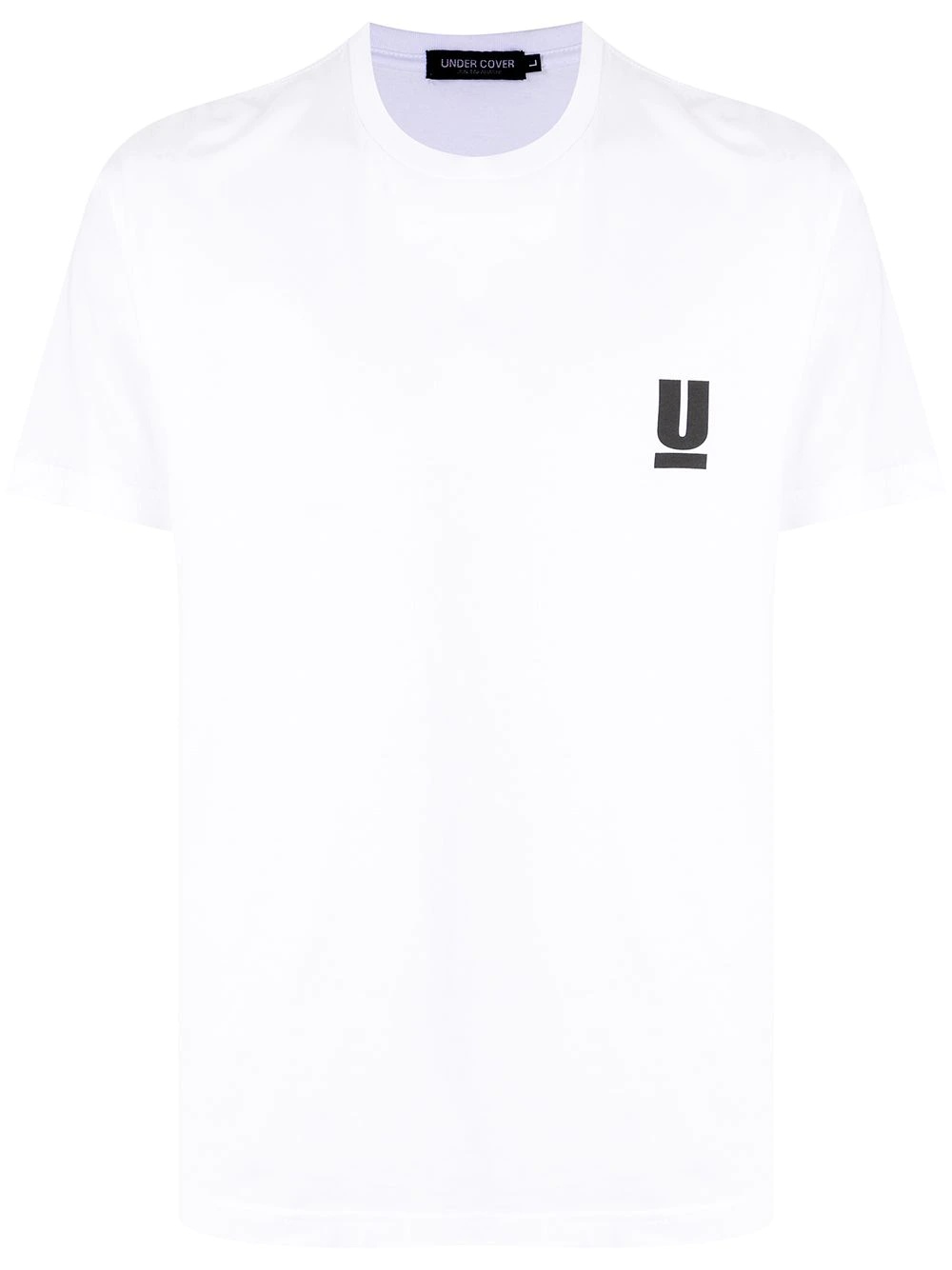 logo-print cotton T-shirt - 1