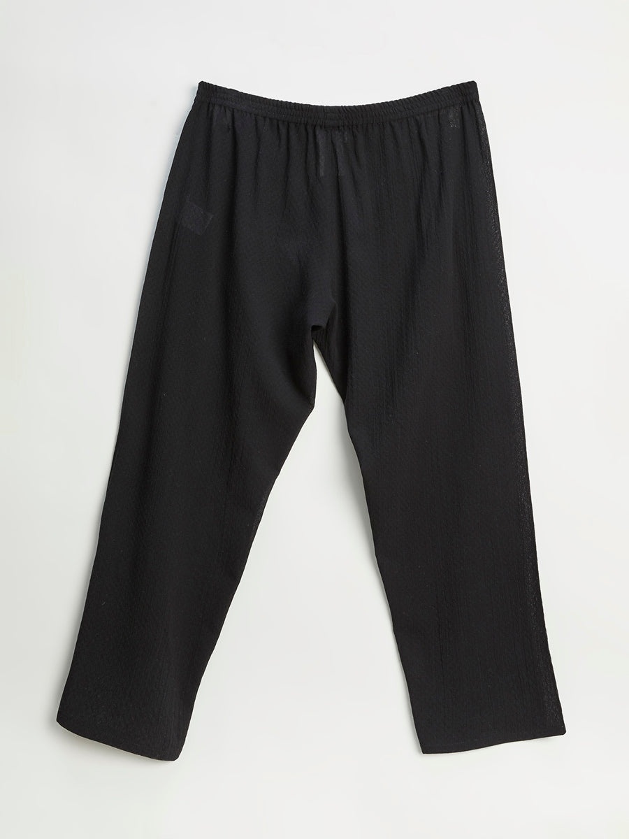 Magliano | Lace Pajama Pants Dusty Black - 2