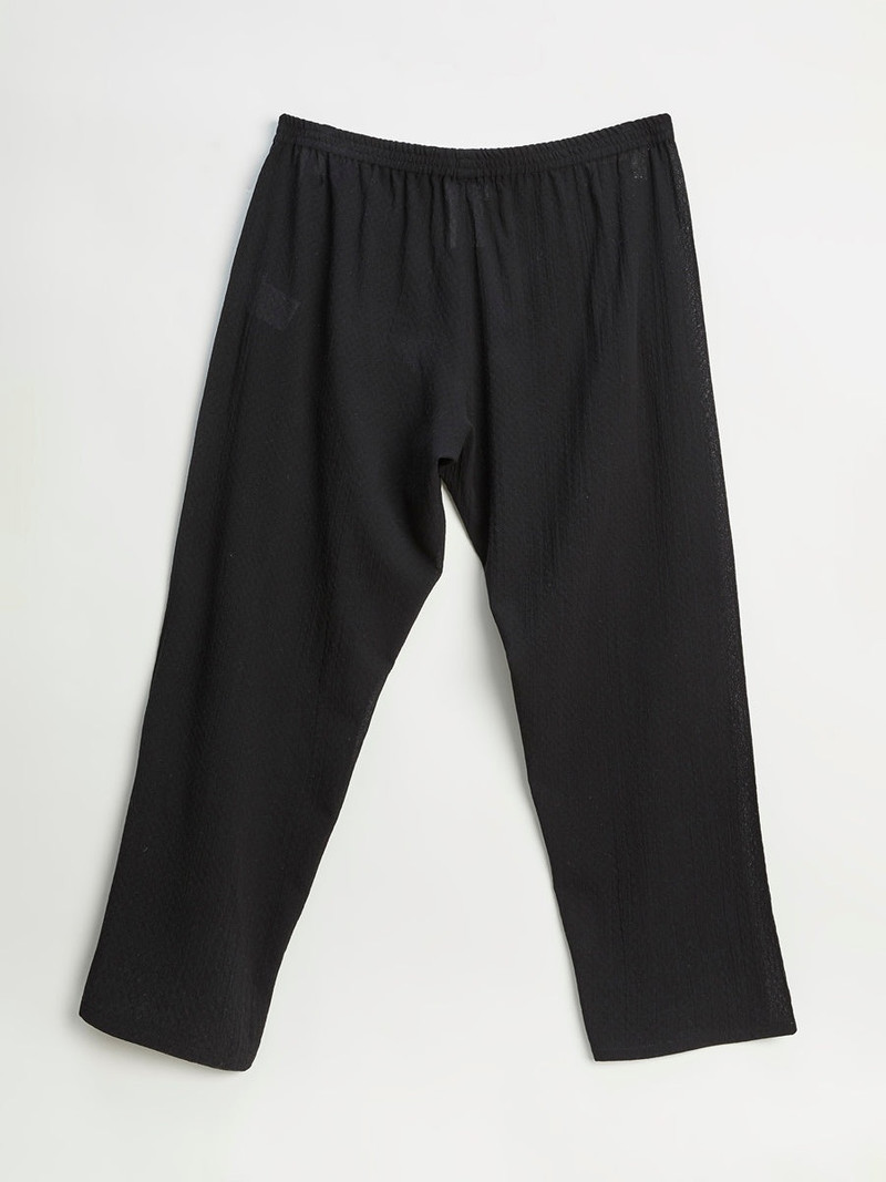 MAGLIANO Magliano | Lace Pajama Pants Dusty Black outlook