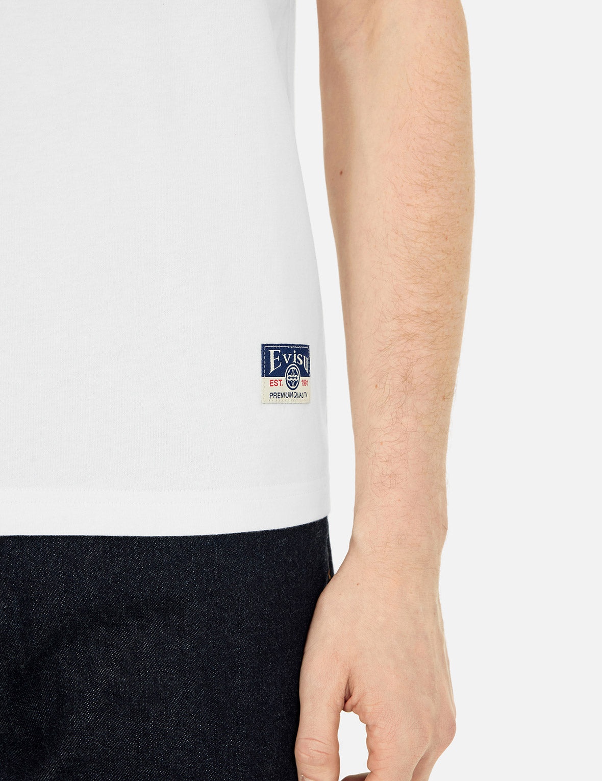 Seagull and Daruma Totem Print Regular Fit T-shirt - 7