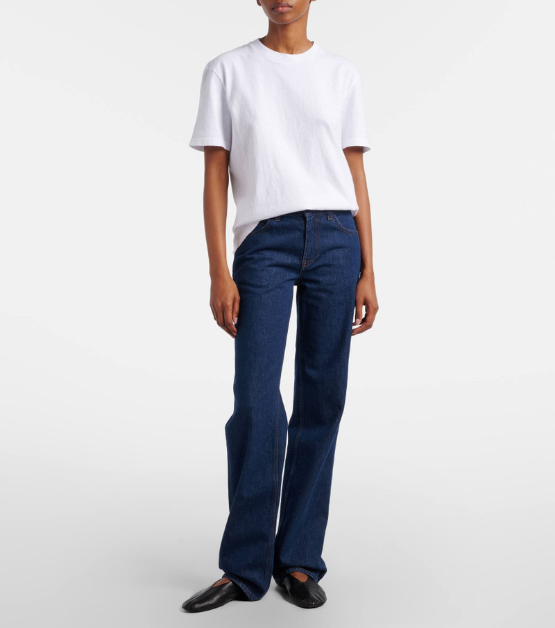 The Row Serata cotton jersey T-shirt outlook