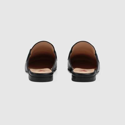 GUCCI Women's Princetown leather slipper outlook