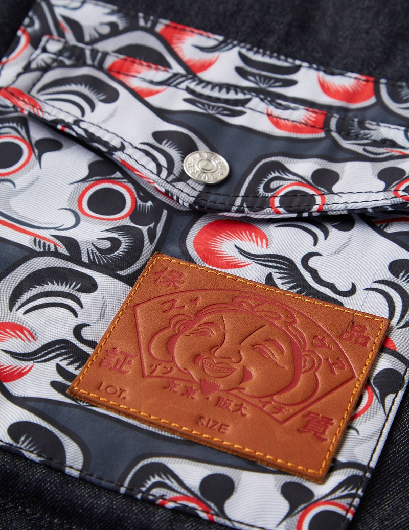 Fabric Blocking Mid-length Padded Coat 12