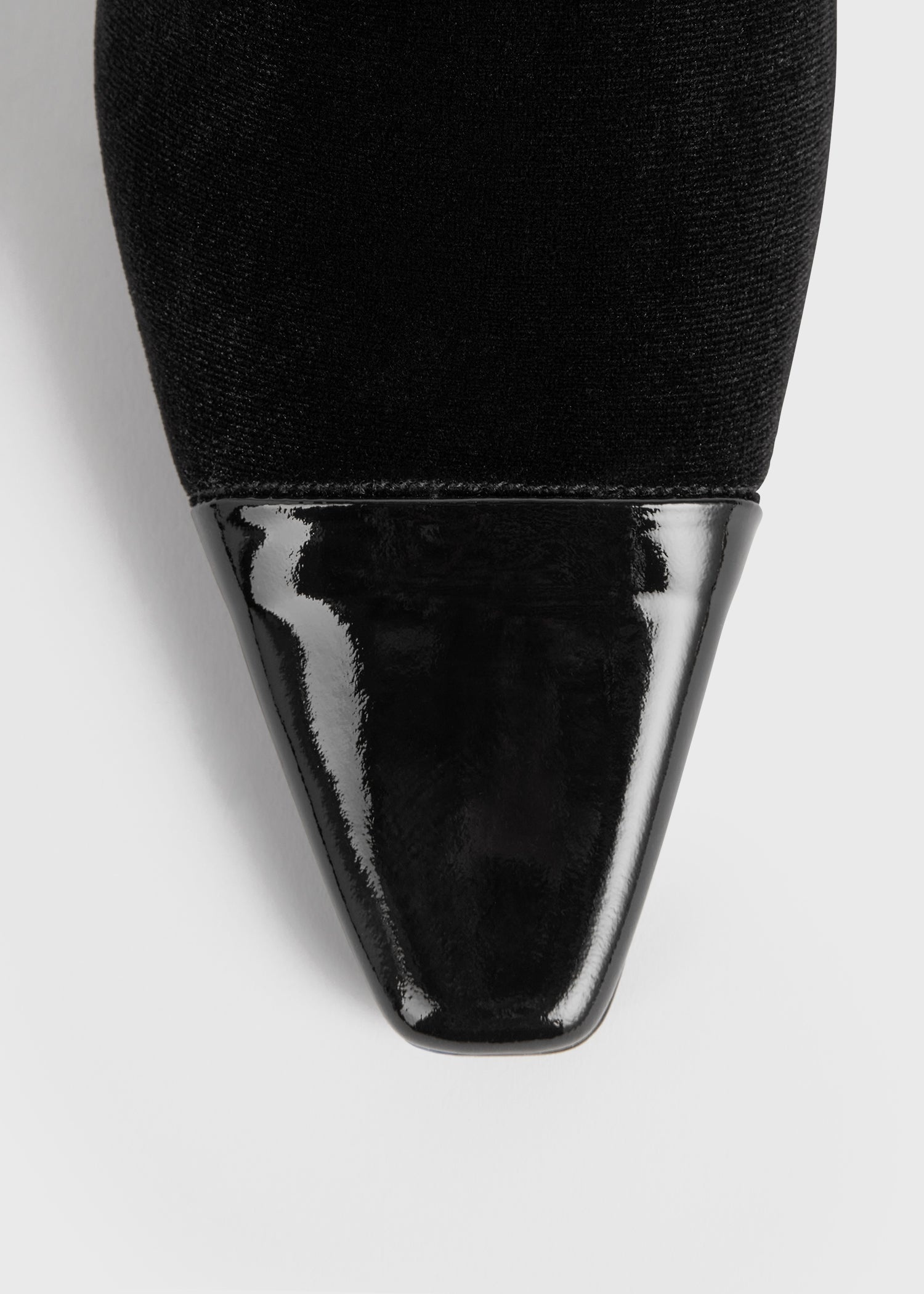 TOTEME Bi-material pumps ブーティ パンプス black Totême Bi-material pumps black | REVERSIBLE