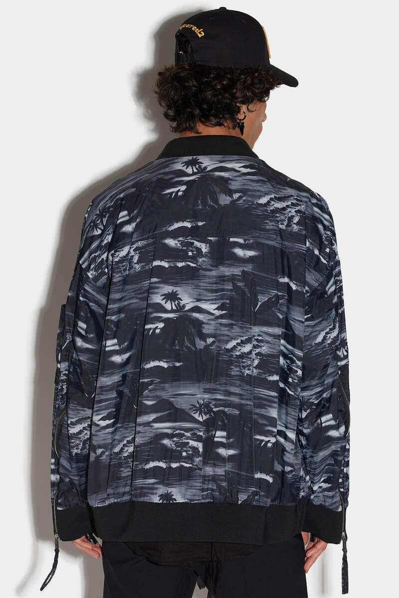 DSQUARED2 D2HAWAII OVERSIZE BOMBER outlook