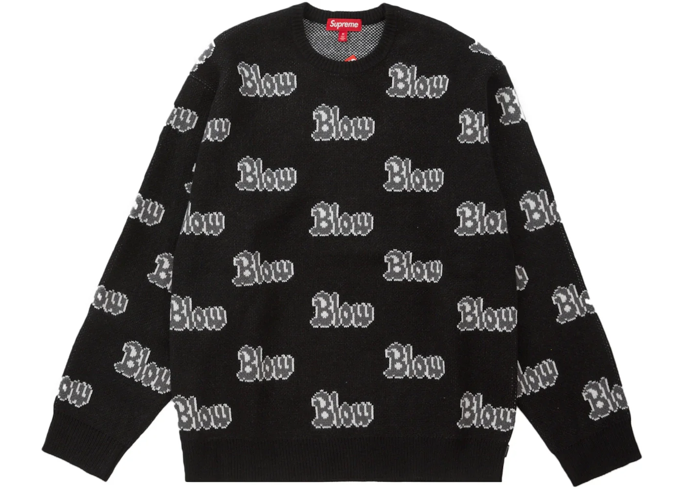 Supreme Blow Sweater Black - 1