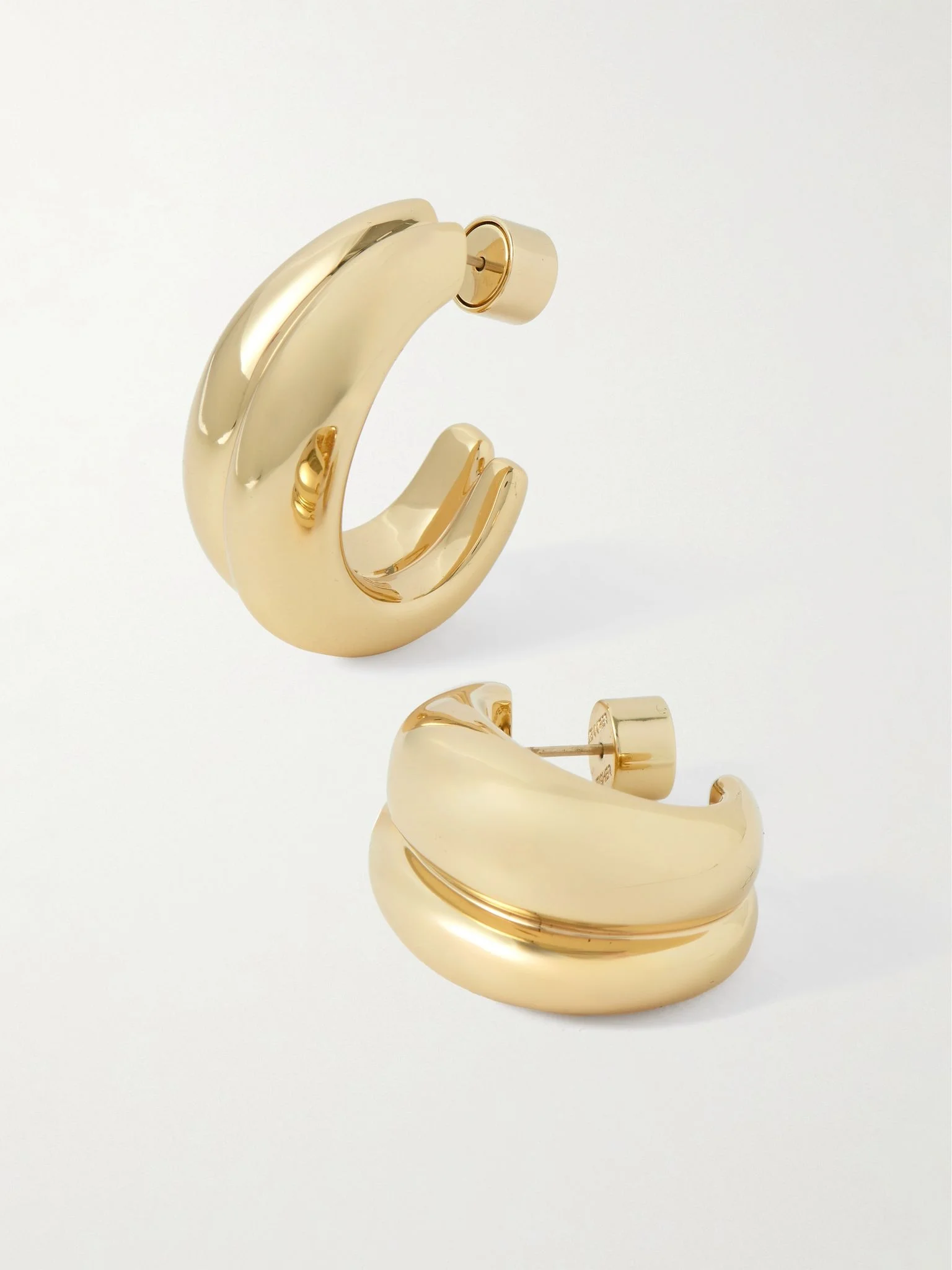 Chavez gold-tone hoop earrings Gold - 1