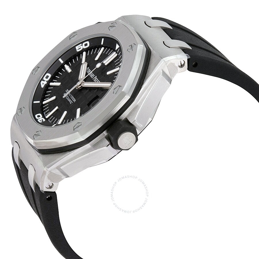 Audemars Piguet Royal Oak Offshore Diver Black Dial Black Rubber Men's Watch 15710STOOA002CA01 - 2