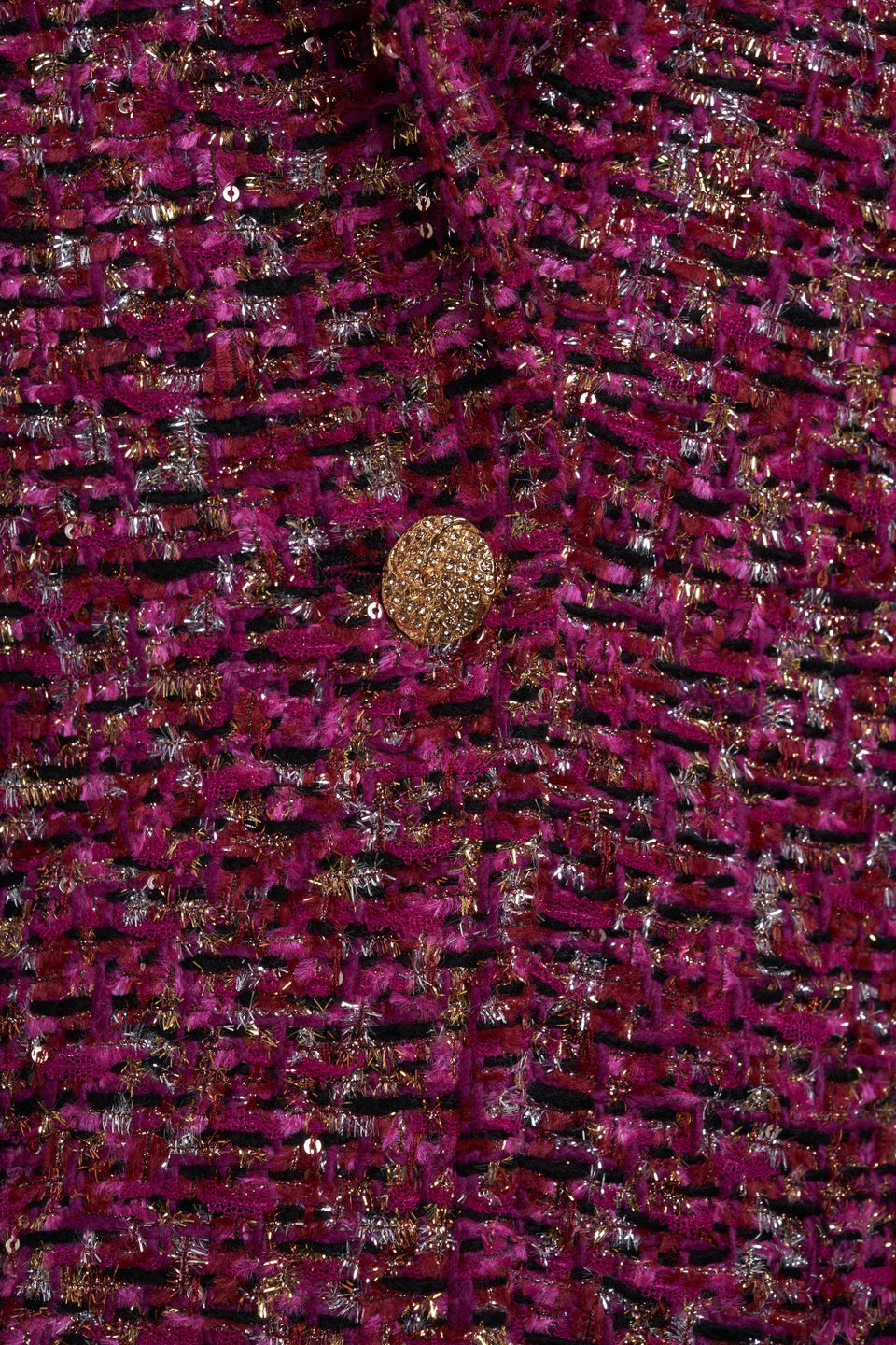OVERSIZED SEQUIN TWEED JACKET - 3