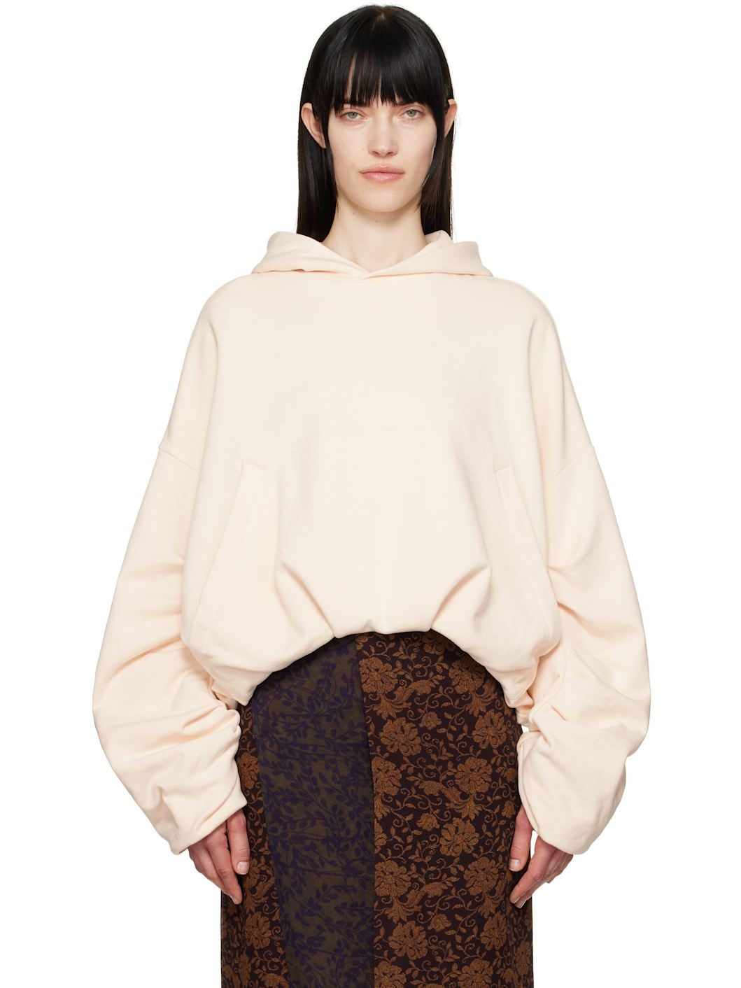Off-White Draped Hoodie - 1