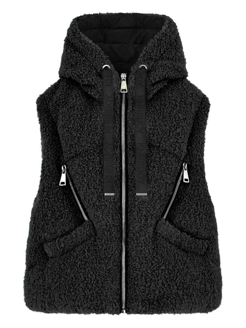 hooded zip gilet 1