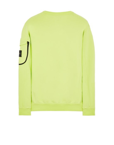 Stone Island 61151 GARMENT-DYED_COTTON FLEECE  LEMON outlook