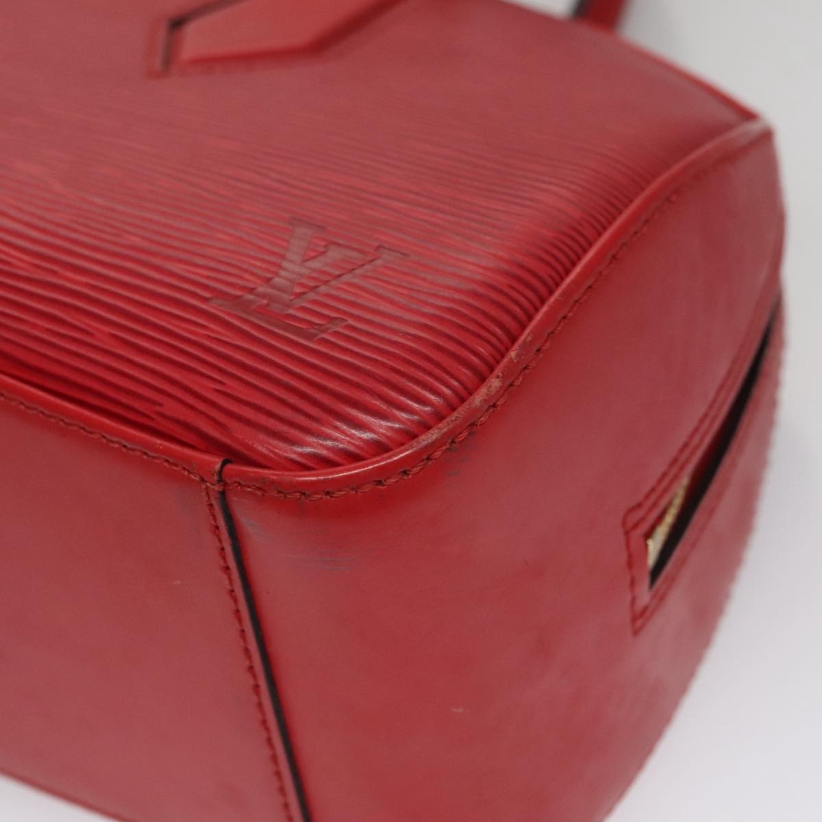 LOUIS VUITTON Epi Jasmine Hand Bag Red M52087 - 9