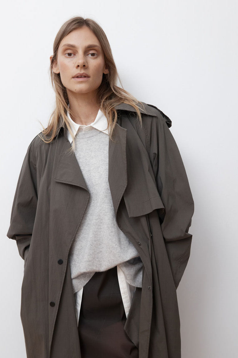 Relaxed Trench - Khaki - 12