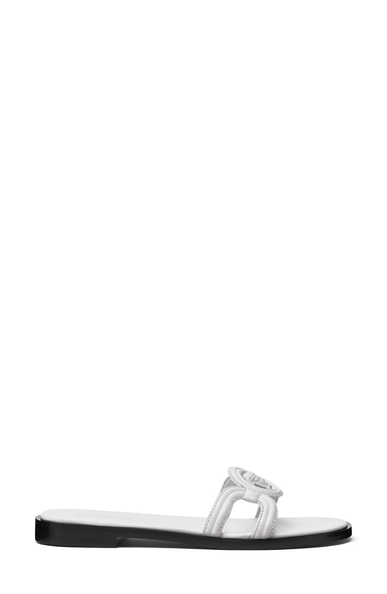 Versace Medusa '95 Slide Sandal in Porcelain White at Nordstrom - 2