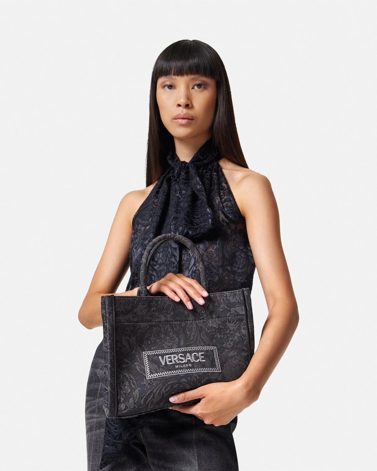 Barocco Athena Small Tote Bag - 3