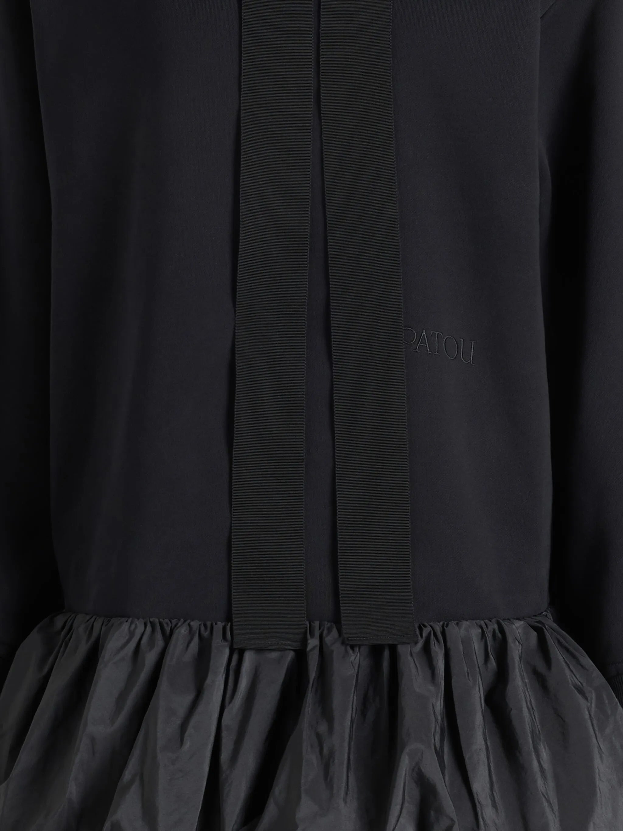 Patou Ruffle-hem Hoodie Midi Dress - 2