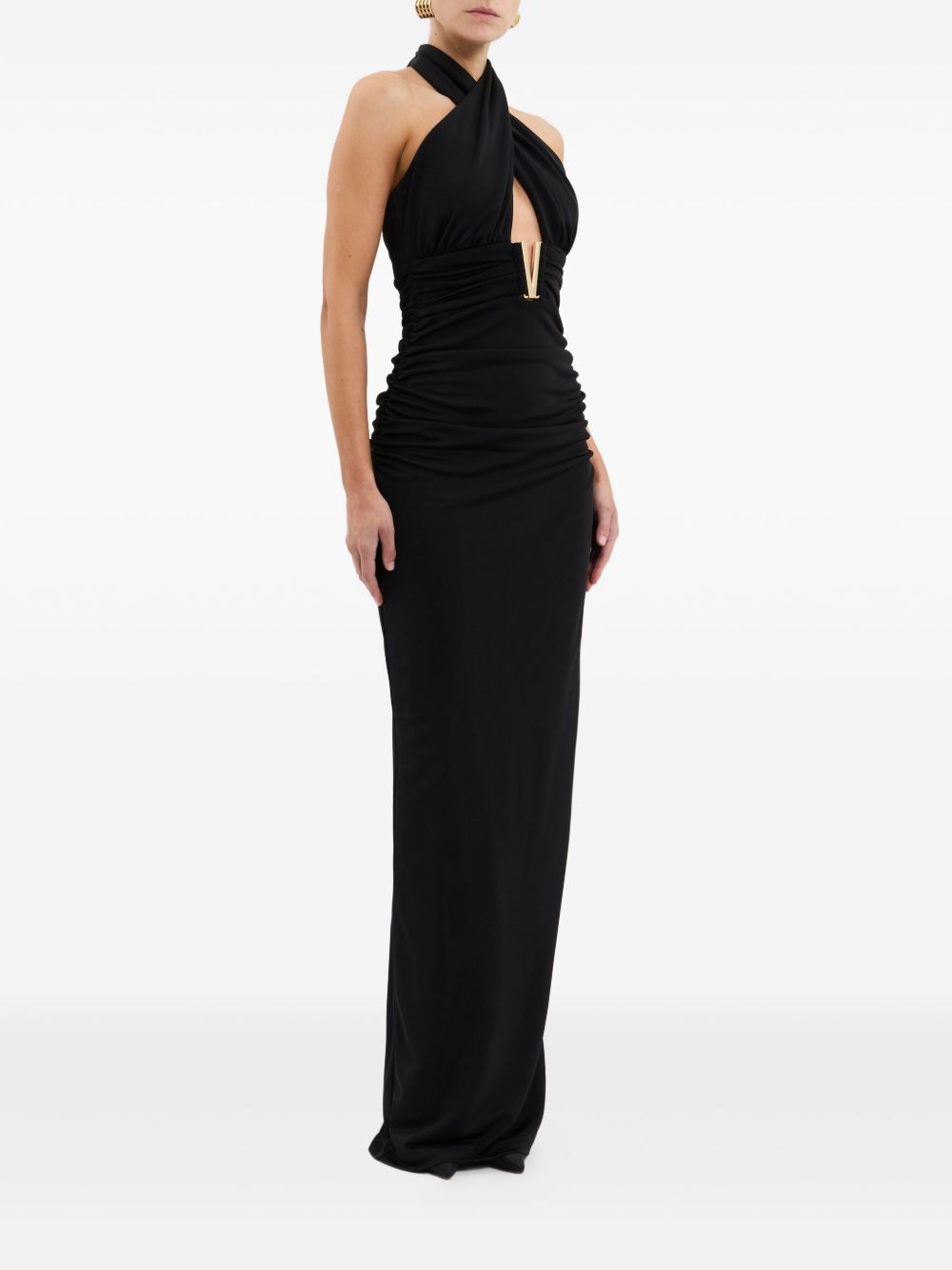 Mischa halterneck maxi dress - 3