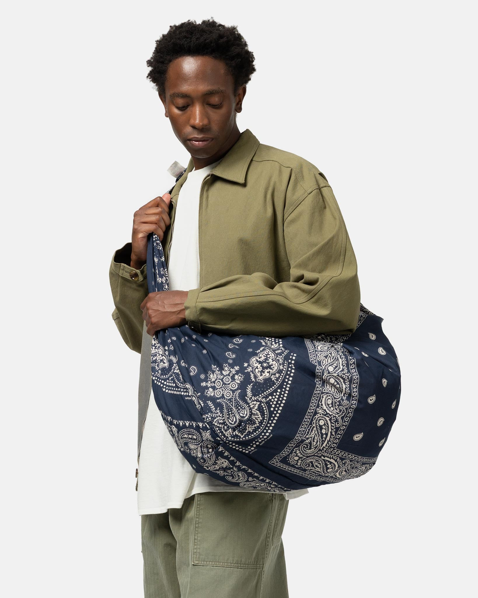 Gauze RAT BRAND Bandana Patchwork TRANSIT SNUFKIN Bag Aubergine - 2