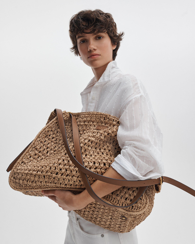 rag & bone River Straw Tote outlook