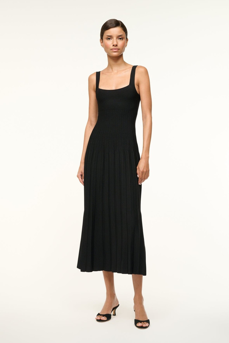 STAUD STAUD ELLISON DRESS BLACK outlook