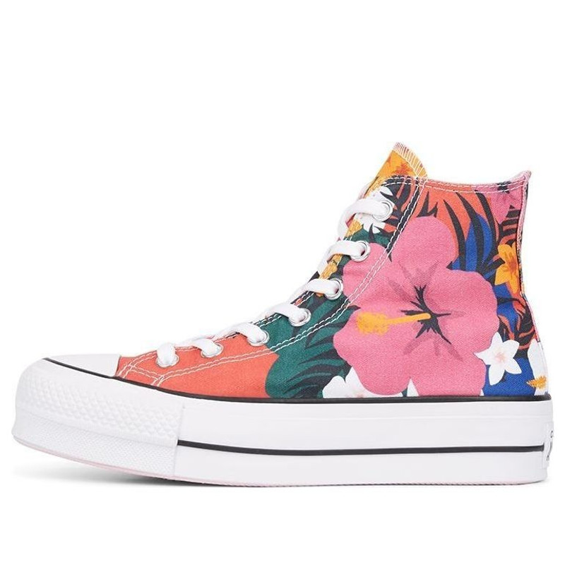 (WMNS) Converse Chuck Taylor All Star Lift High 'Paradise Print' 563975C - 1