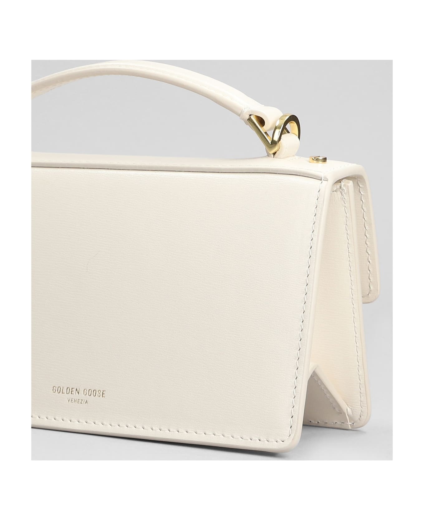 Venezia Shoulder Bag In Beige Leather - 4