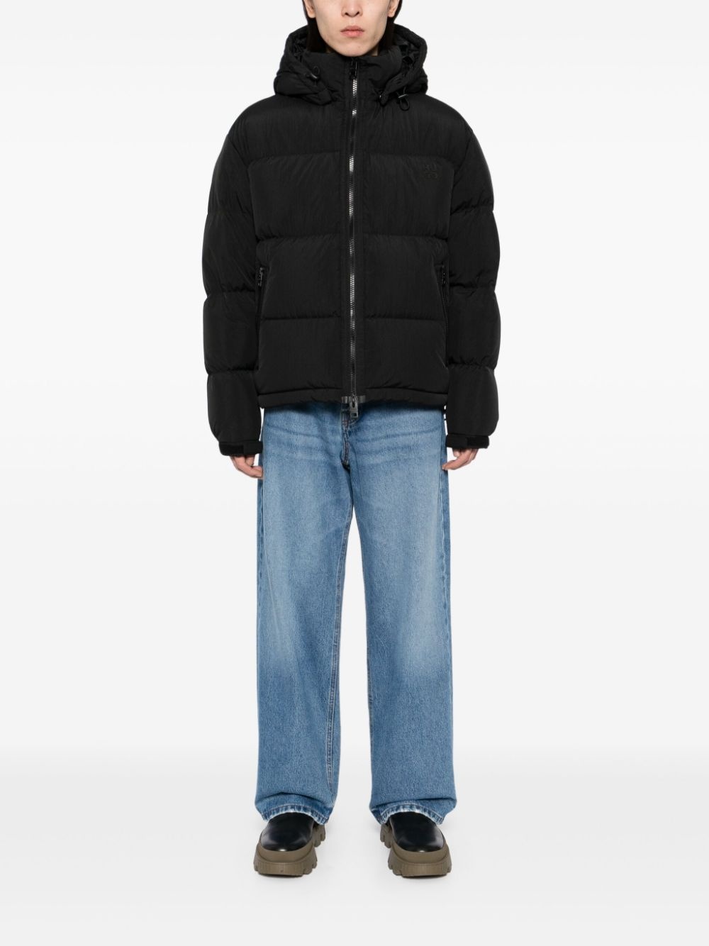 water-repellent down jacket - 2