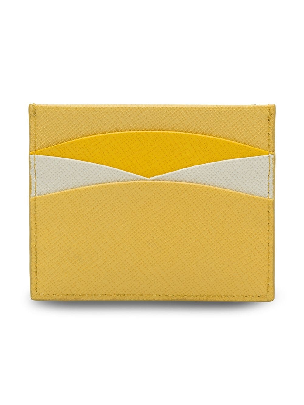 Saffiano leather credit card holder - 2