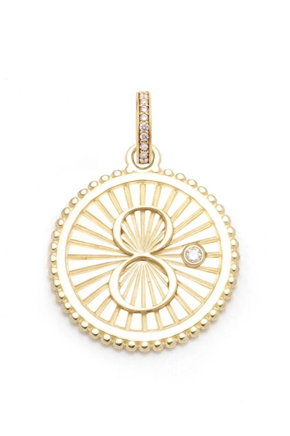 Diamond Karma Medium Medallion - 1