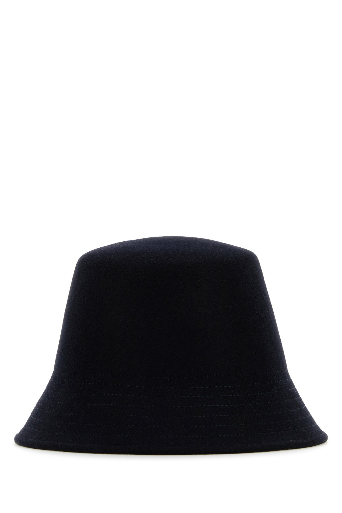 Midnight blue felt bucket hat - 3