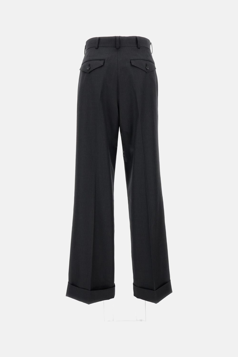 TAILORED WOOL TROUSERS - 2