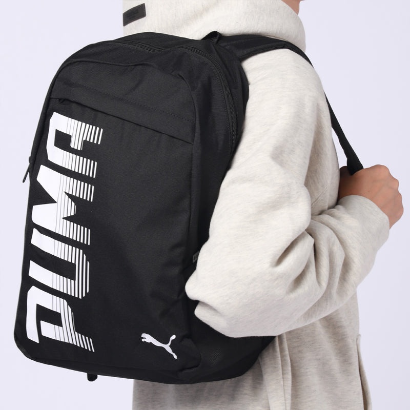 PUMA Pioneer Backpack I 'Black White' 074714-01 - 3