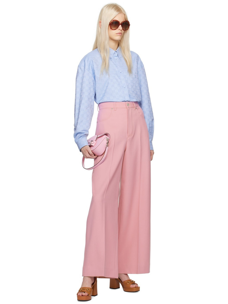 Pink Horsebit 1955 Mini Shoulder Bag 4