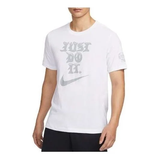 Nike Dri-Fit Just Do It T-Shirt 'White' FJ2402-100 - 1