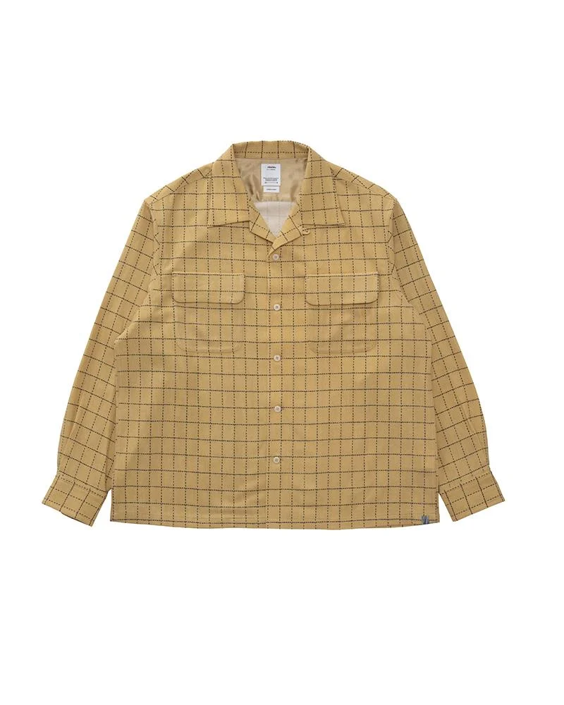 CARROW SHIRT CHECK L/S YELLOW - 1