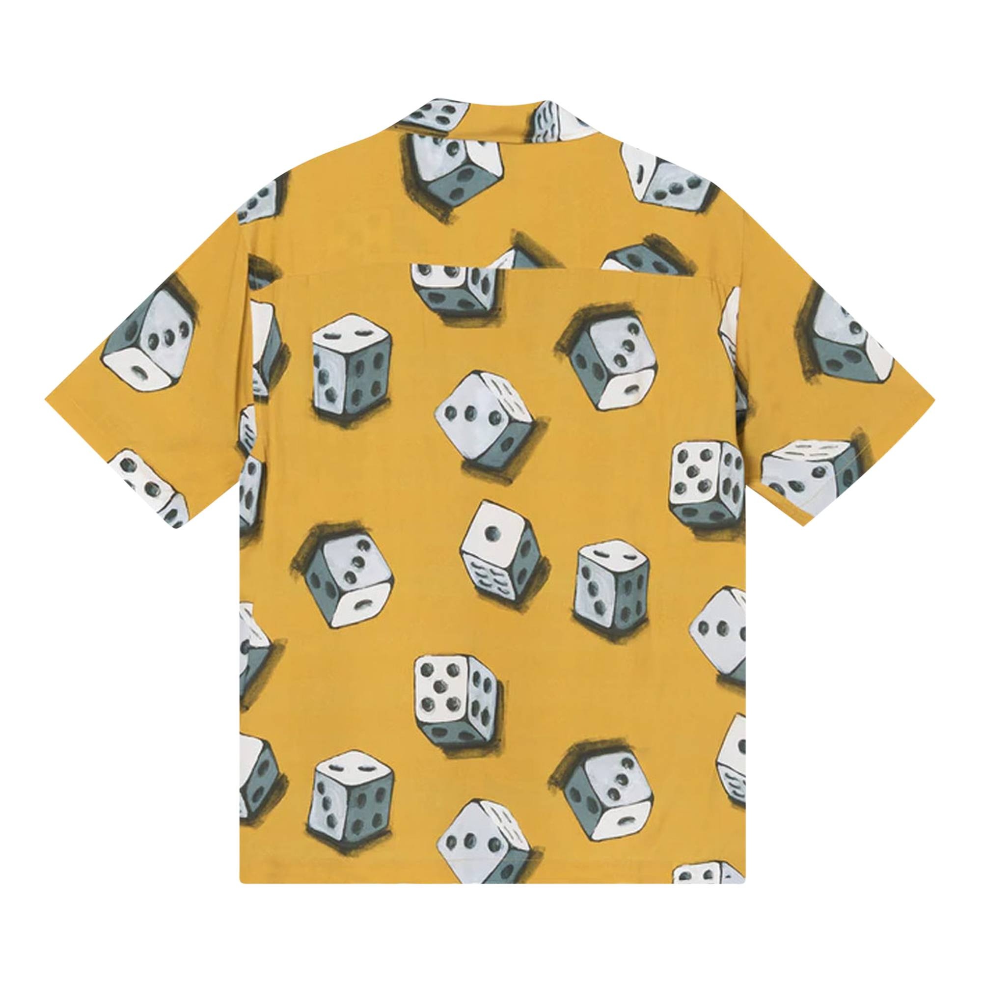 Stussy Dice Pattern Shirt 'Mustard' - 2