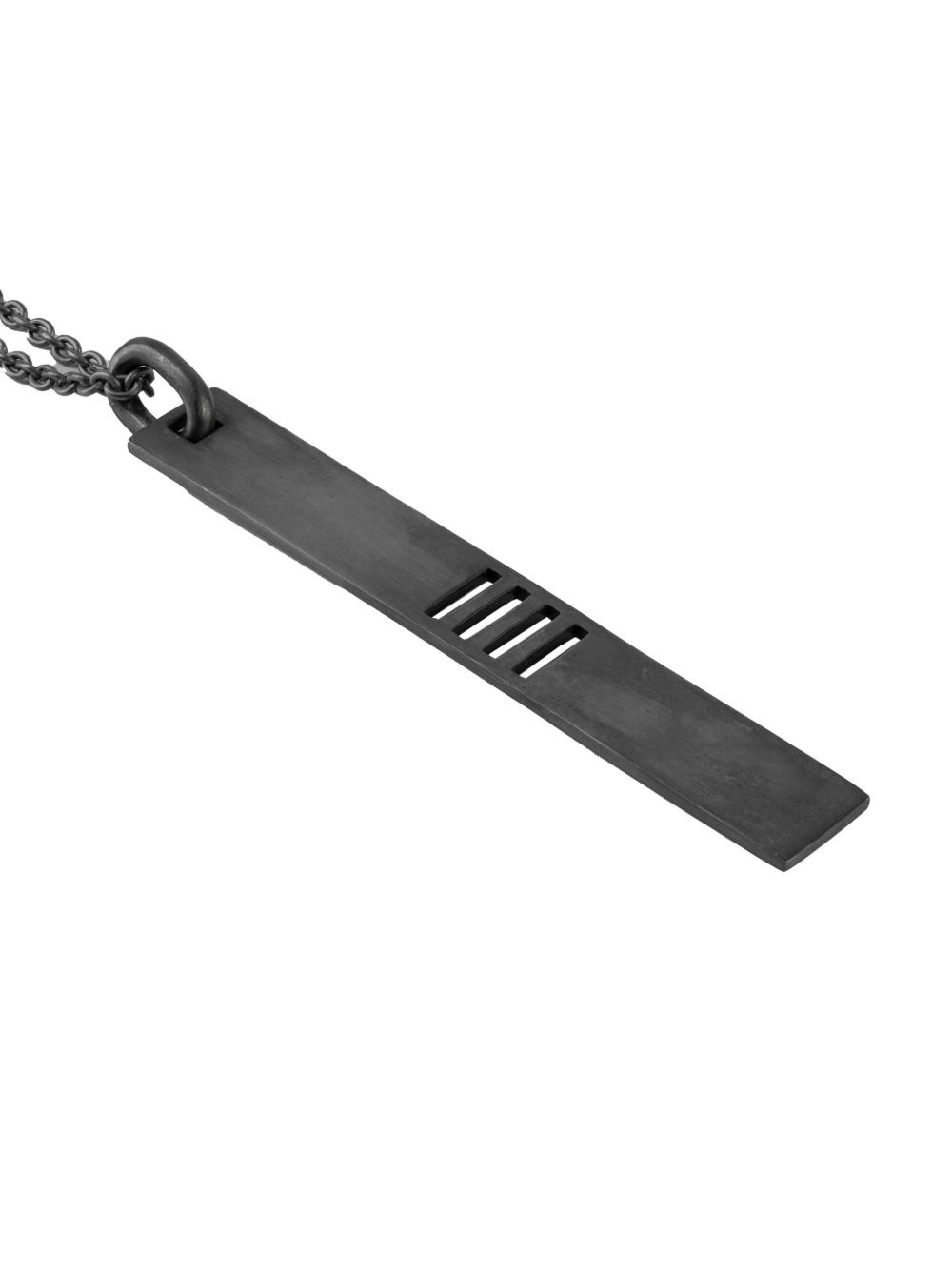 sterling silver Plate necklace - 3