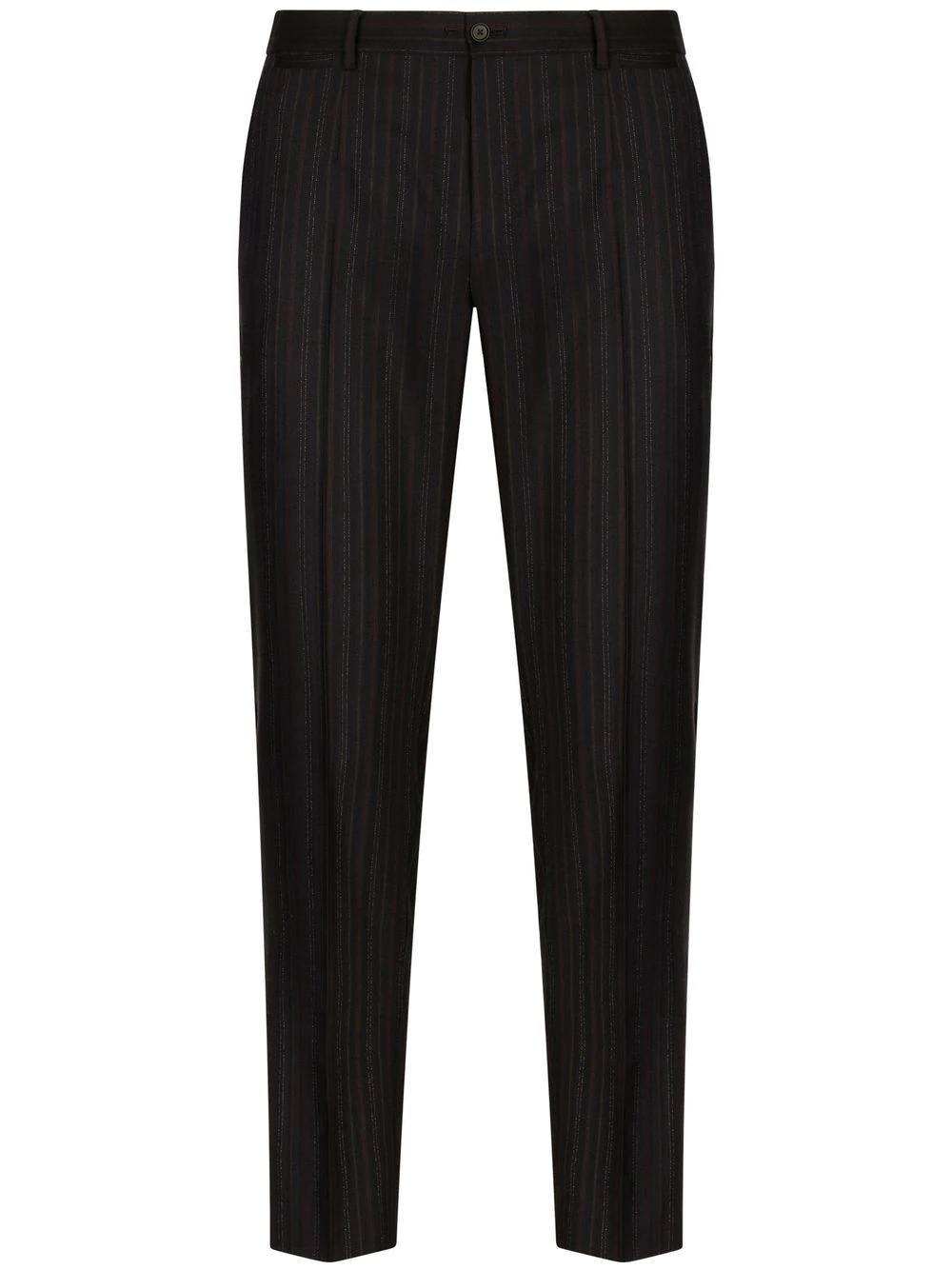 tailored pinstripe trousers - 1