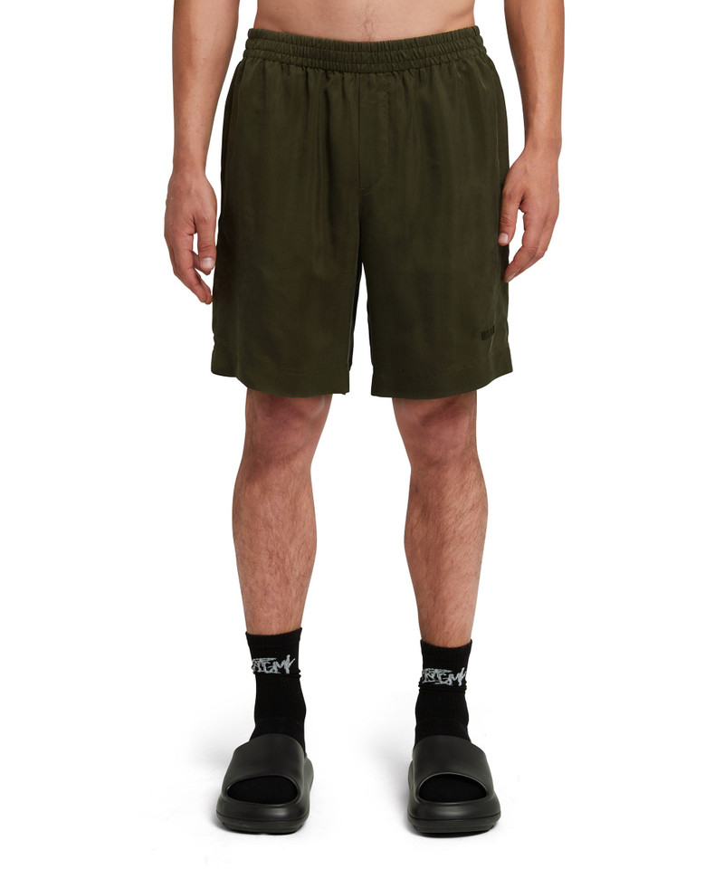 MSGM Cupro shorts outlook